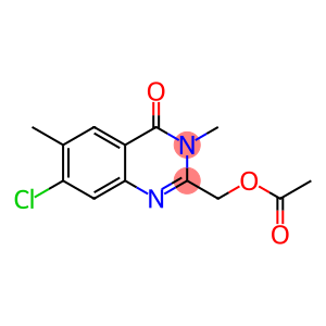 (7-chloro-3,6-diMethyl-4-oxo-3,4-dihydroquinazolin-2-yl)Methyl acetate