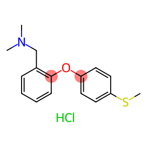 N,N-DIMETHYL-2-[4-(METHYLSULFANYL)PHENOXY]BENZYLAMINE HYDROCHLORIDE