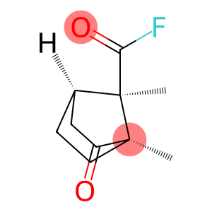 Bicyclo[2.2.1]heptane-7-carbonyl fluoride, 1,7-dimethyl-2-oxo-, (1R,4R,7R)- (9CI)