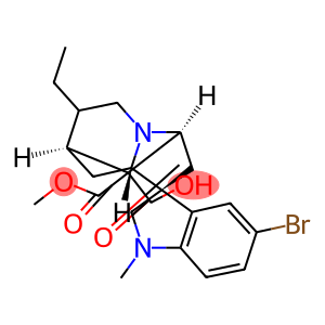 10-Bromo-19,20-dihydrovoachalotine oxindole