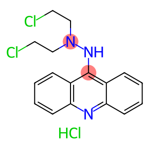 9-(2,2-BIS(2-CHLOROETHYL)HYDRAZINO)ACRIDINE MONOHYDROCHLORIDE