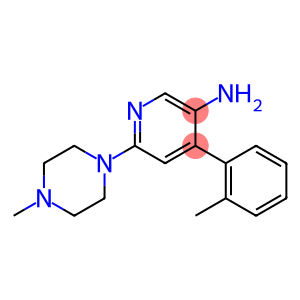 6-(4-甲基哌嗪-1-基)-4-(邻甲苯基)吡啶-3-胺
