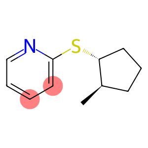 Pyridine,2-[[(1R,2R)-2-methylcyclopentyl]thio]-,rel-(9CI)