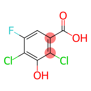 2,4-Dichloro-5-Fluoro-3-Hydroxybenzoic Acid