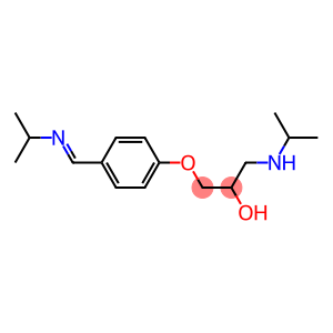 1-[(1-Methylethyl)amino]-3-[4-[[(1-methylethyl)imino]methyl]phenoxy]-2-propanol