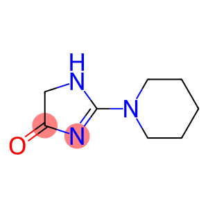 4H-Imidazol-4-one,  1,5-dihydro-2-(1-piperidinyl)-  (9CI)