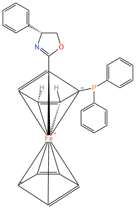 (2S)-1-[(4S)-4,5-DIHYDRO-4-PHENYL-2-OXAZOLYL]-2-(DIPHENYLPHOSPHINO)-FERROCENE