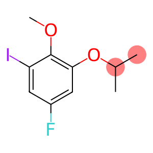 5-Fluoro-1-iodo-3-isopropoxy-2-methoxybenzene