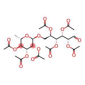 6-O-α-L-Rhamnopyranosyl-D-glucose heptaacetate
