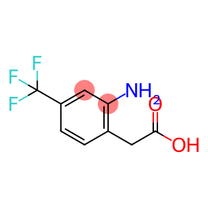 2-Amino-4-(trifluoromethyl)phenylacetic acid