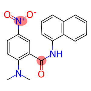 2-(dimethylamino)-5-nitro-N-(1-naphthyl)benzamide