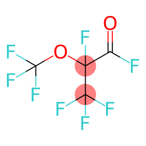 Propanoyl fluoride, 2,3,3,3-tetrafluoro-2-(trifluoromethoxy)-