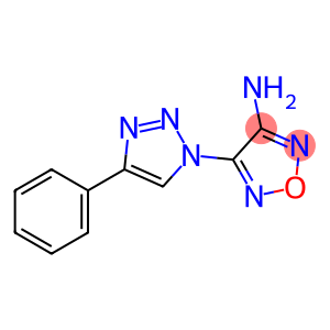 4-(4-phenyl-1H-1,2,3-triazol-1-yl)-1,2,5-oxadiazol-3-amine