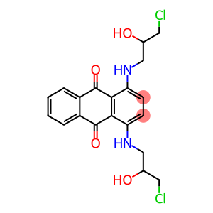 1,4-bis[(3-chloro-2-hydroxypropyl)amino]anthracene-9,10-dione