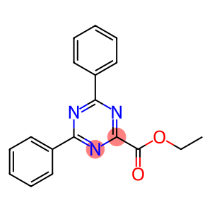 4,6-Diphenyl-1,3,5-triazine-2-carboxylic acid ethyl ester