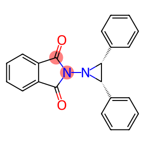 1H-Isoindole-1,3(2H)-dione, 2-[(2R,3S)-2,3-diphenyl-1-aziridinyl]-, rel-