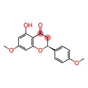 (S)-2,3-Dihydro-5-hydroxy-7-methoxy-2-(4-methoxyphenyl)-4H-1-benzopyran-4-one