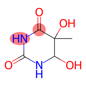 5,6-dihydroxy-5-methyl-1,3-diazinane-2,4-dione