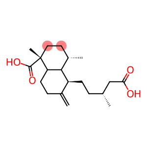 (1R,βR,4aβ)-Decahydro-5α-carboxy-β,5,8aα-trimethyl-2-methylene-1α-naphthalenepentanoic acid