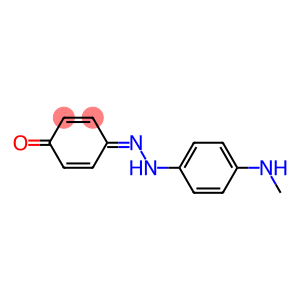 4-[(4-methylaminophenyl)hydrazinylidene]cyclohexa-2,5-dien-1-one