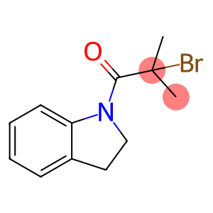1-(2-溴-2-甲基丙醇基)吲哚啉
