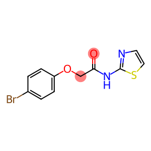 2-(4-bromophenoxy)-N-(1,3-thiazol-2-yl)acetamide