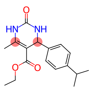 ethyl 4-(4-isopropylphenyl)-6-methyl-2-oxo-1,2,3,4-tetrahydro-5-pyrimidinecarboxylate