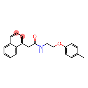 N-[2-(4-methylphenoxy)ethyl]-2-(naphthalen-1-yl)acetamide