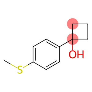 1-(4-(methylthio)phenyl)cyclobutanol