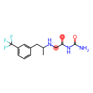 N-[[[α-Methyl-m-(trifluoromethyl)phenethyl]amino]acetyl]urea