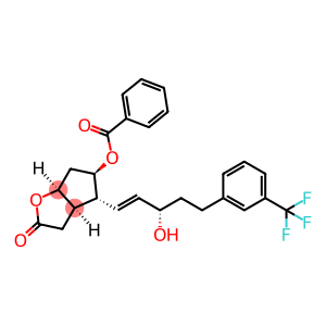 2H-Cyclopenta[b]furan-2-one, 5-(benzoyloxy)hexahydro-4-[(1E,3S)-3-hydroxy-5-[3-(trifluoromethyl)phenyl]-1-penten-1-yl]-, (3aR,4R,5R,6aS)-
