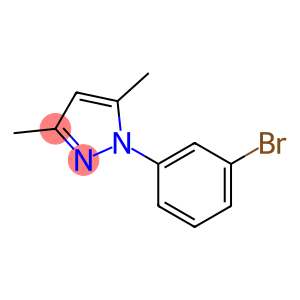 1-(3-BROMOPHENYL)-3,5-DIMETHYLPYRAZOLE