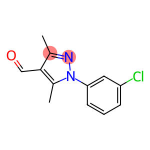 1-(3-chlorophenyl)-3,5-dimethyl-1H-pyrazole-4-carbaldehyde