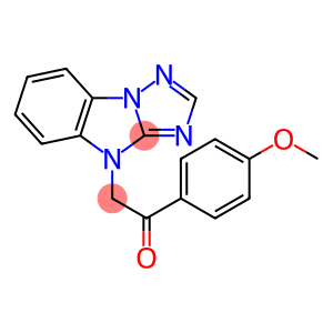 2-(4H-苯并[4,5]咪唑并[1,2-B][1,2,4]三唑-4-基)-1-(4-甲氧苯基)乙酮