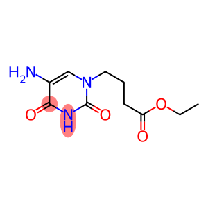 1(2H)-Pyrimidinebutanoicacid, 5-amino-3,4-dihydro-2,4-dioxo-, ethyl ester