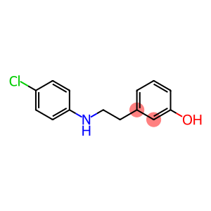 3-[2-(4-chloroanilino)ethyl]phenol