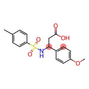 3-(4-METHOXY-PHENYL)-3-(TOLUENE-4-SULFONYLAMINO)-PROPIONIC ACID