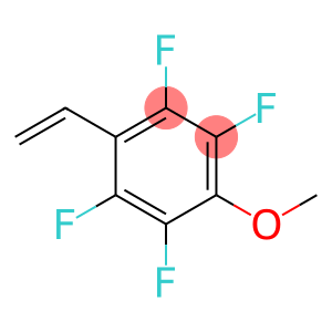 Benzene, 1-ethenyl-2,3,5,6-tetrafluoro-4-methoxy-