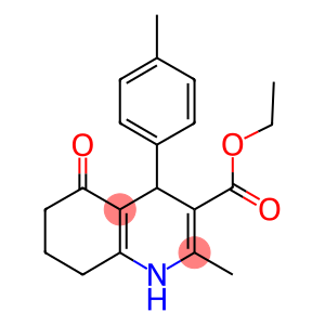 ethyl 2-methyl-4-(4-methylphenyl)-5-oxo-1,4,5,6,7,8-hexahydro-3-quinolinecarboxylate