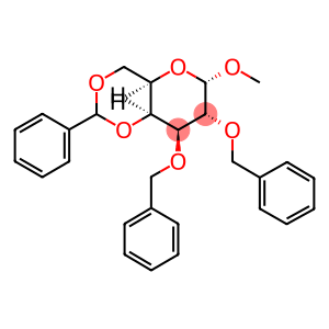 甲基 2,3-二-O-(苯基甲基)-4,6-O-(苯基亚甲基)-ALPHA-D-吡喃半乳糖苷