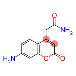 2H-1-Benzopyran-4-acetamide, 7-amino-2-oxo-