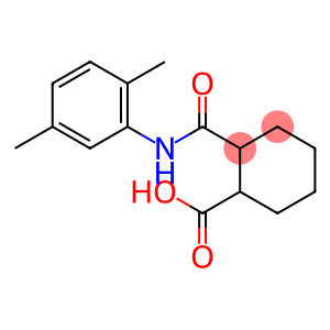 2-[(2,5-dimethylphenyl)carbamoyl]cyclohexane-1-carboxylic acid