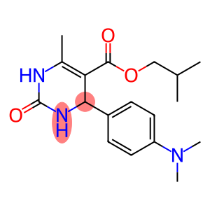 isobutyl 4-[4-(dimethylamino)phenyl]-6-methyl-2-oxo-1,2,3,4-tetrahydro-5-pyrimidinecarboxylate