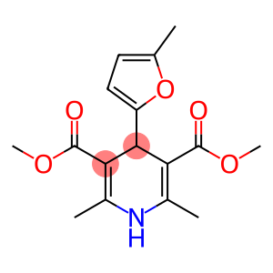 2,6-二甲基-4-(5-甲基-呋喃-2-基)-1,4-二氢-吡啶-3,5-二羧酸