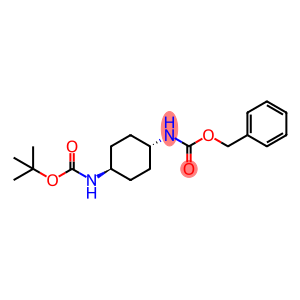 Carbamic acid, [trans-4-[[(1,1-dimethylethoxy)carbonyl]amino]cyclohexyl]-, phenylmethyl ester