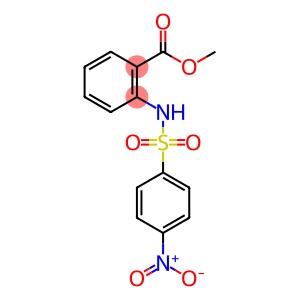 methyl 2-{[(4-nitrophenyl)sulfonyl]amino}benzoate