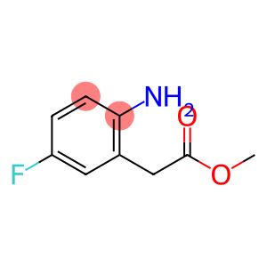 Benzeneacetic acid, 2-amino-5-fluoro-, methyl ester