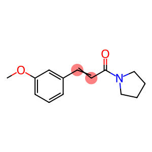1-[3-(3-Methoxyphenyl)-1-oxo-2-propenyl]pyrrolidine