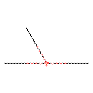 3,6,9,12-Tetraoxaoctacosan-1-ol, phosphate (3:1) (8CI,9CI)