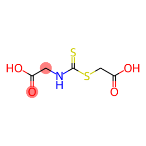 2-(carboxymethylsulfanylcarbothioylamino)acetic acid